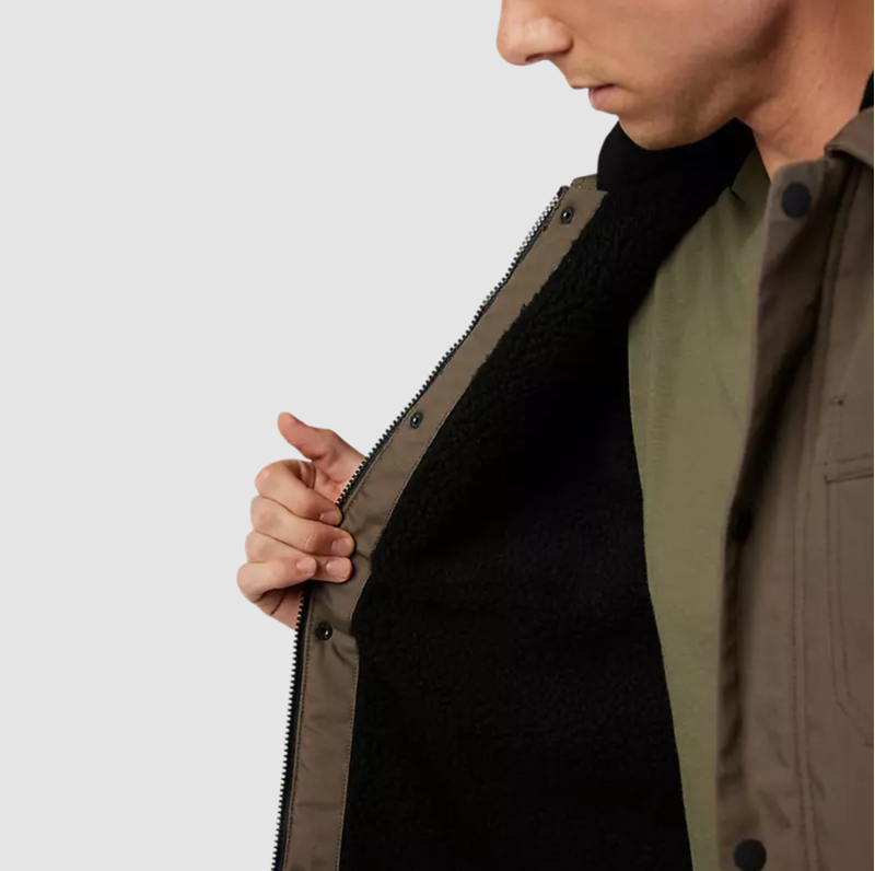 Fox Mercher Casual Jacket in Brown-6